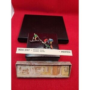 Walter Merten Ice Skaters Vintage